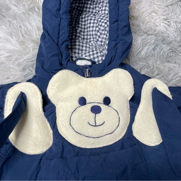 HealthTex 2 Piece Winter Baby Bunting Jacket Size 6-9 Months - Picture 2 of 6